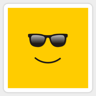 Smiling Face with Sunglasses Sticker